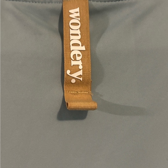 Wonderly Long Day Hiking Teal Tank Top Size M - Picture 3 of 7